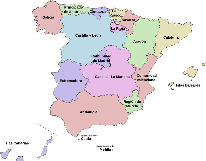 Недвижимость в городах Испании
